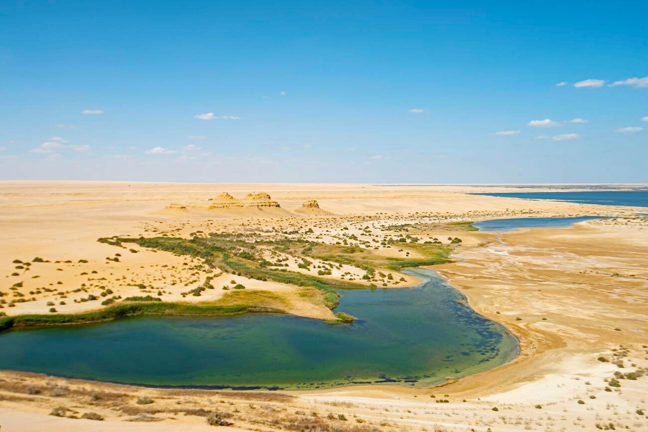 Faiyum 1 صورة الفيوم: جمال الواحة المصرية وأسرار البحيرة التاريخية